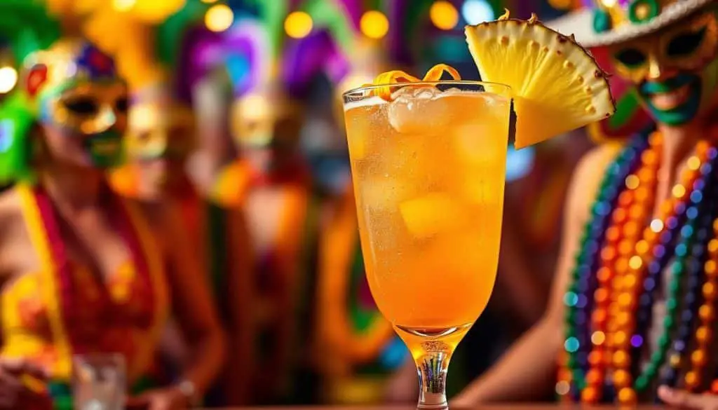 Mardis Gras favorite refreshing drink