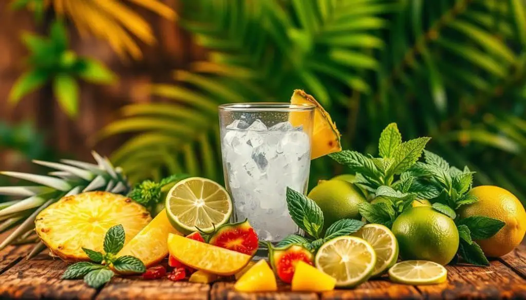 Tropical Carnival Mocktail Ingredients