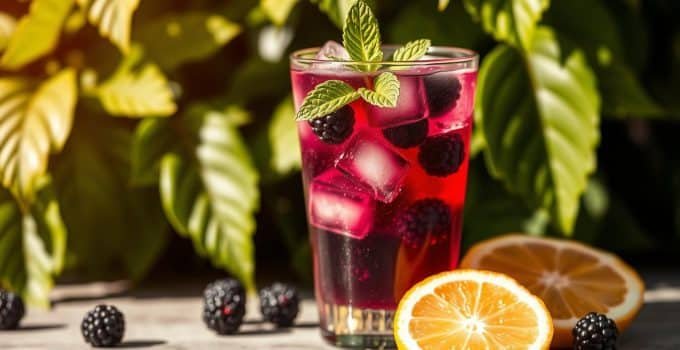 Voodoo Berry Lemonade Mocktail