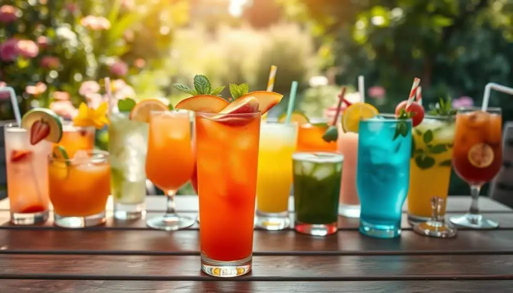 festive summer drinks