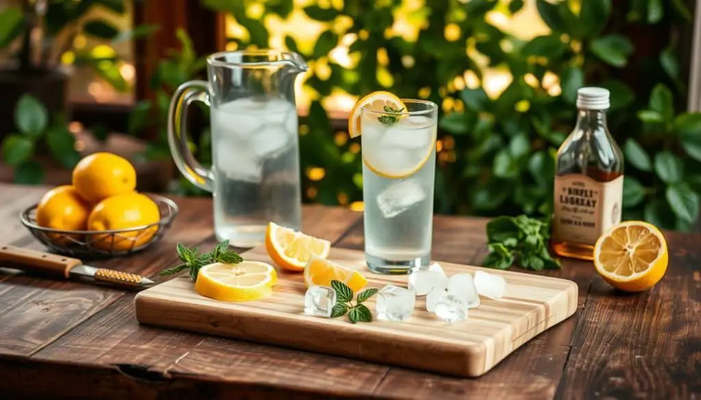 ingredients for mocktail