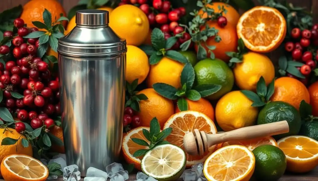 ingredients for mocktail