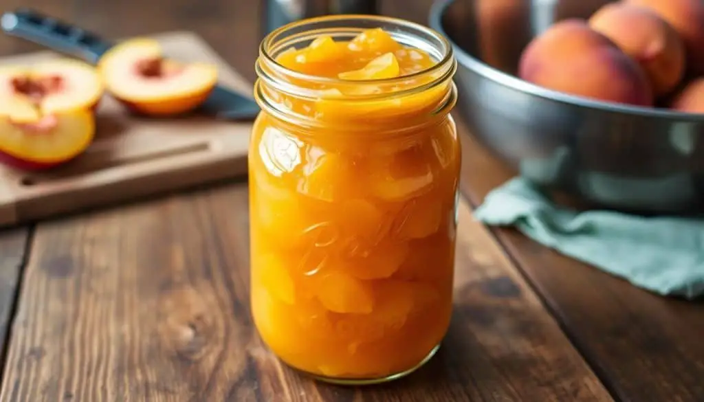 storing peach puree
