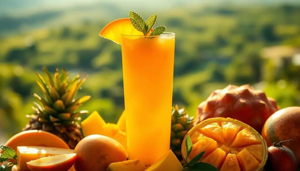 tropical beverage