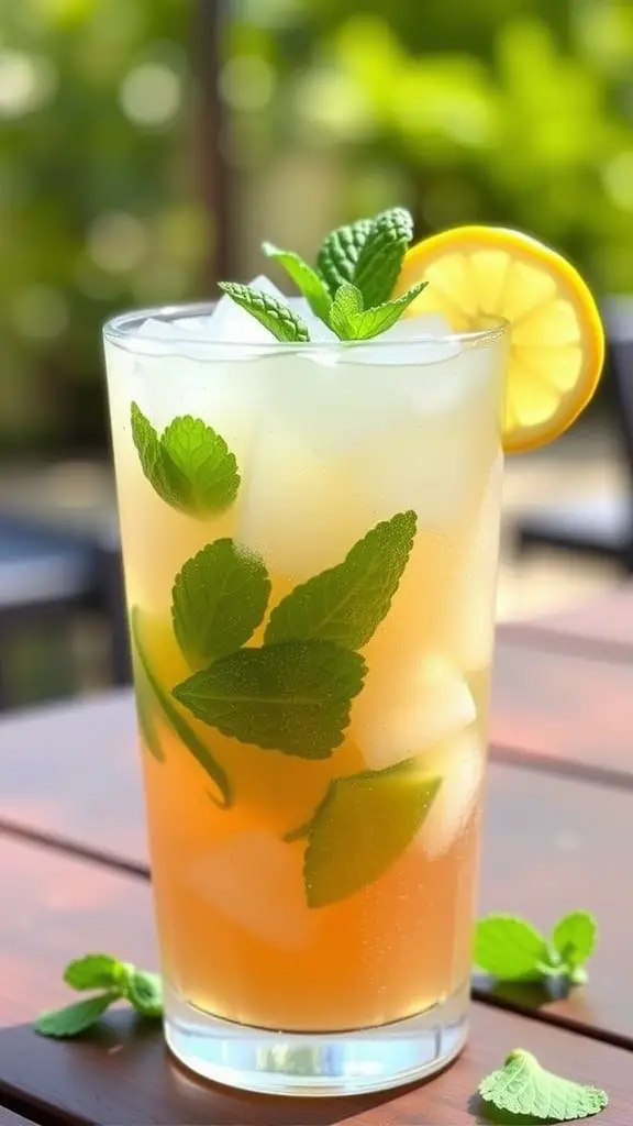 A Classic Southern Mocktail