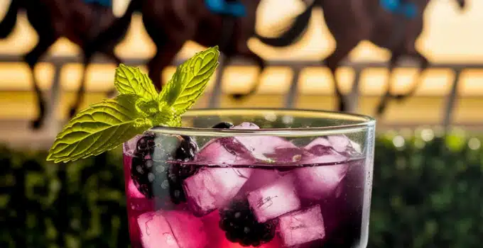 Blackberry Mint Julep Mocktail