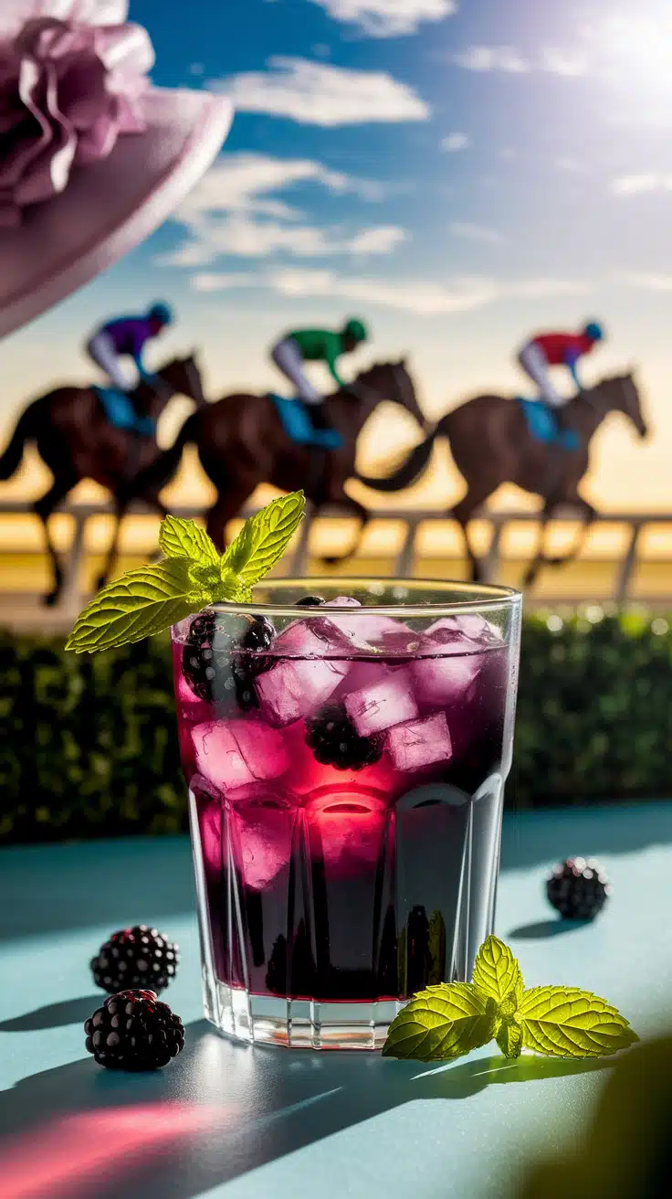 Blackberry Mint Julep Mocktail