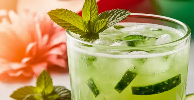 Cucumber Mint Derby Mocktail