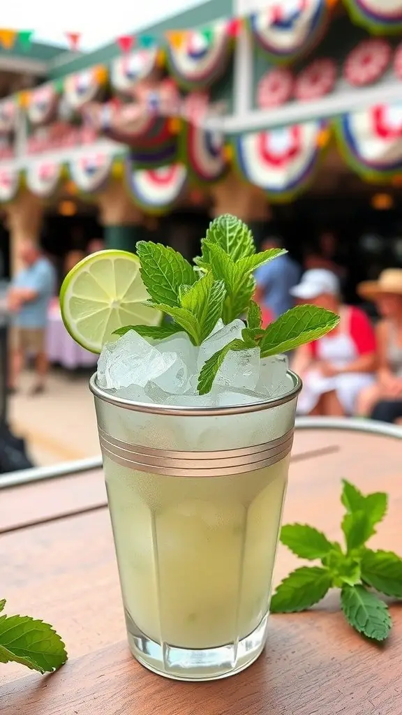Enjoy a Non-Alcoholic Twist on the Classic Mint Julep