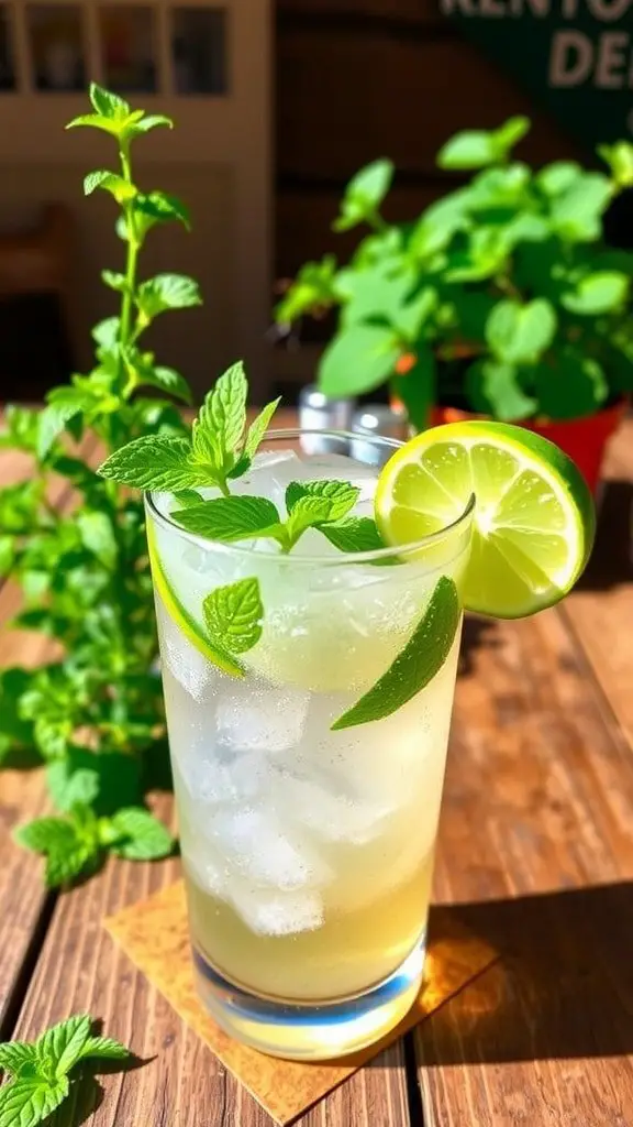 Kentucky Derby Inspired Mocktail