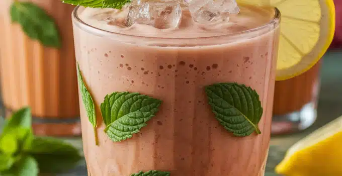 Sweet Tea Mint Julep Mocktail