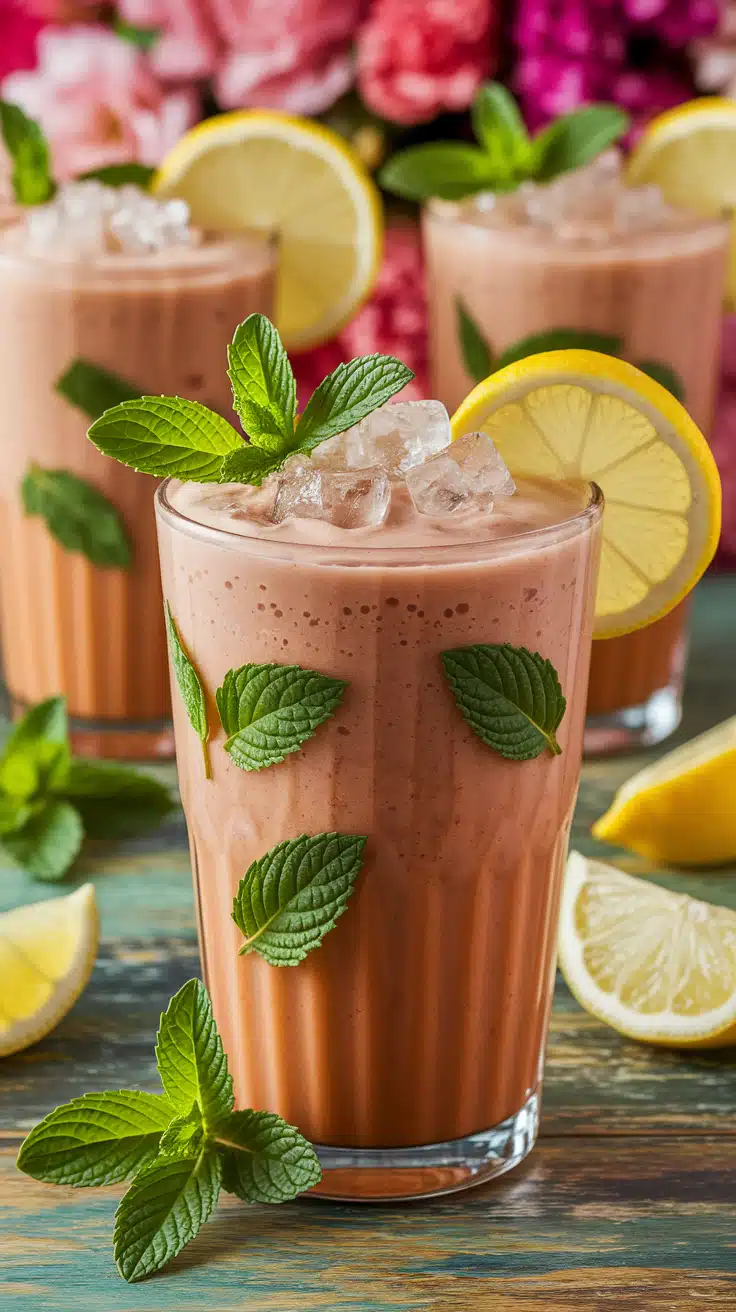 Sweet Tea Mint Julep Mocktail