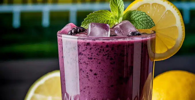 Blackberry Lemon Derby Mocktail