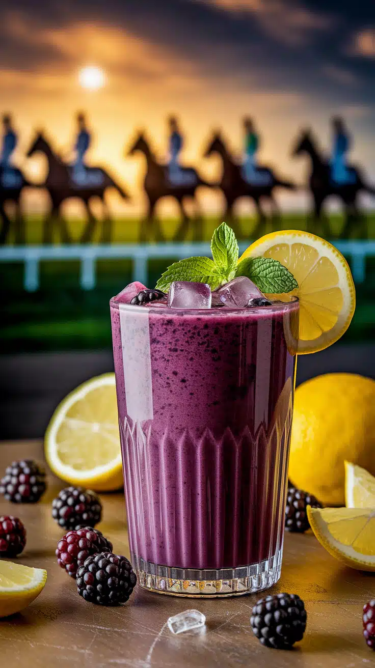 Blackberry Lemon Derby Mocktail