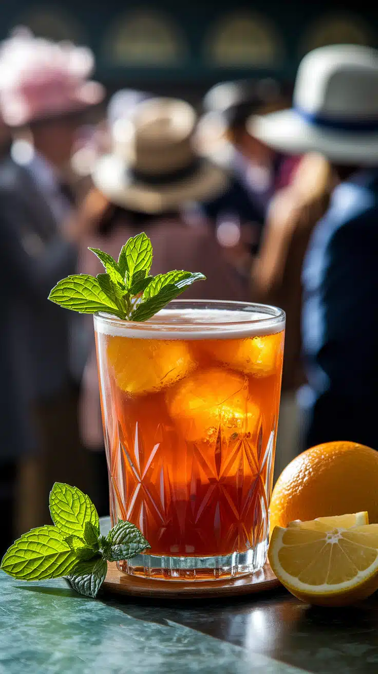 Honey Citrus Mint Julep Mocktail