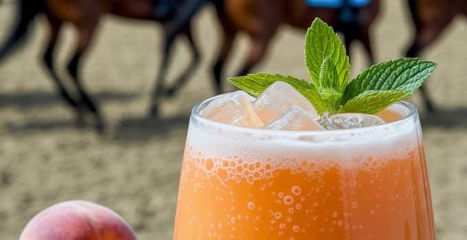 Southern Peach Punch Mocktail