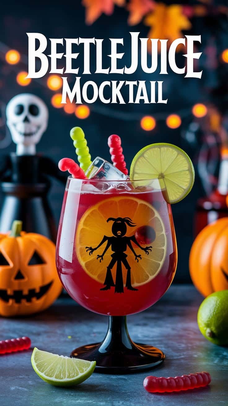 Beetlejuice Mocktail