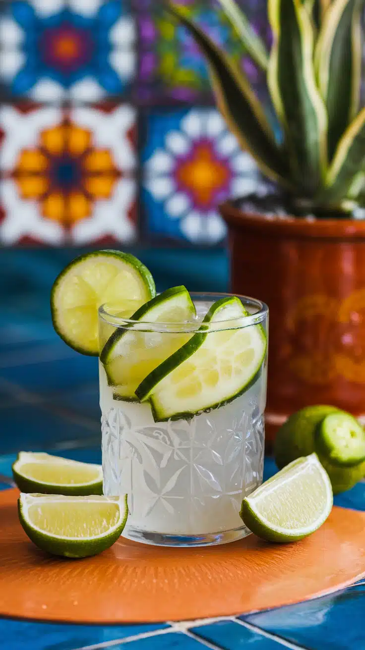 Cucumber Jalapeño Cooler Mocktail