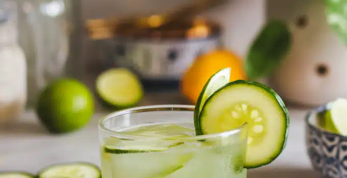 Cucumber Lime Cooler Mocktail