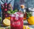 Frozen Tart Cherry Lemonade Mocktail