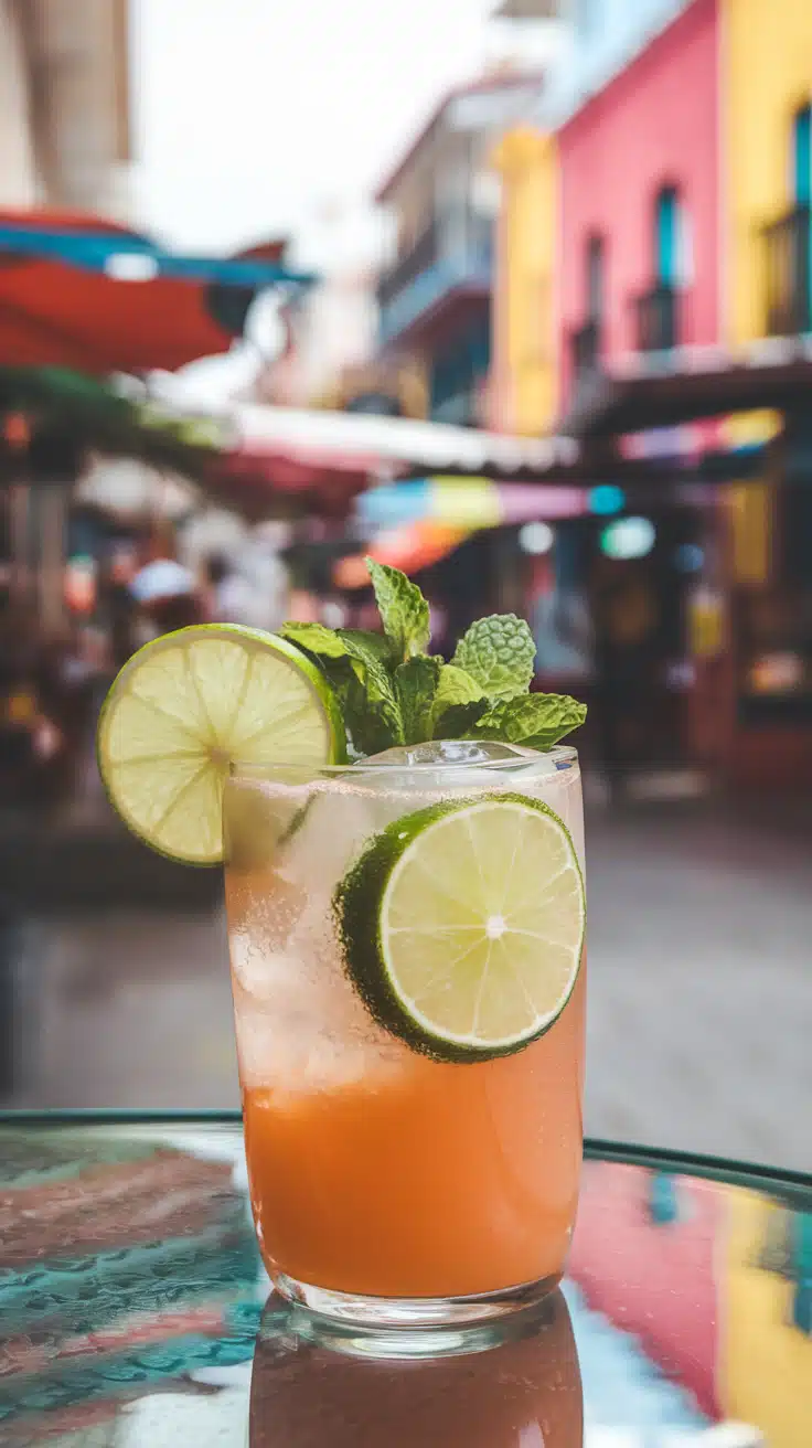 Guava Lime Fresca Mocktail 