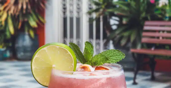 Guava Lime Fresca Mocktail