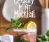Honey Tart Cherry Mint Mocktail