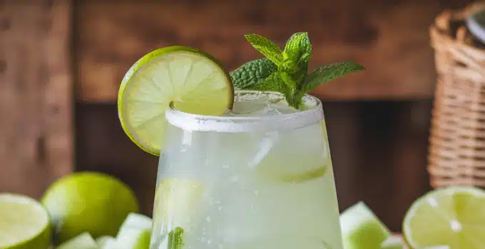 Honeydew Lime Breeze Mocktail