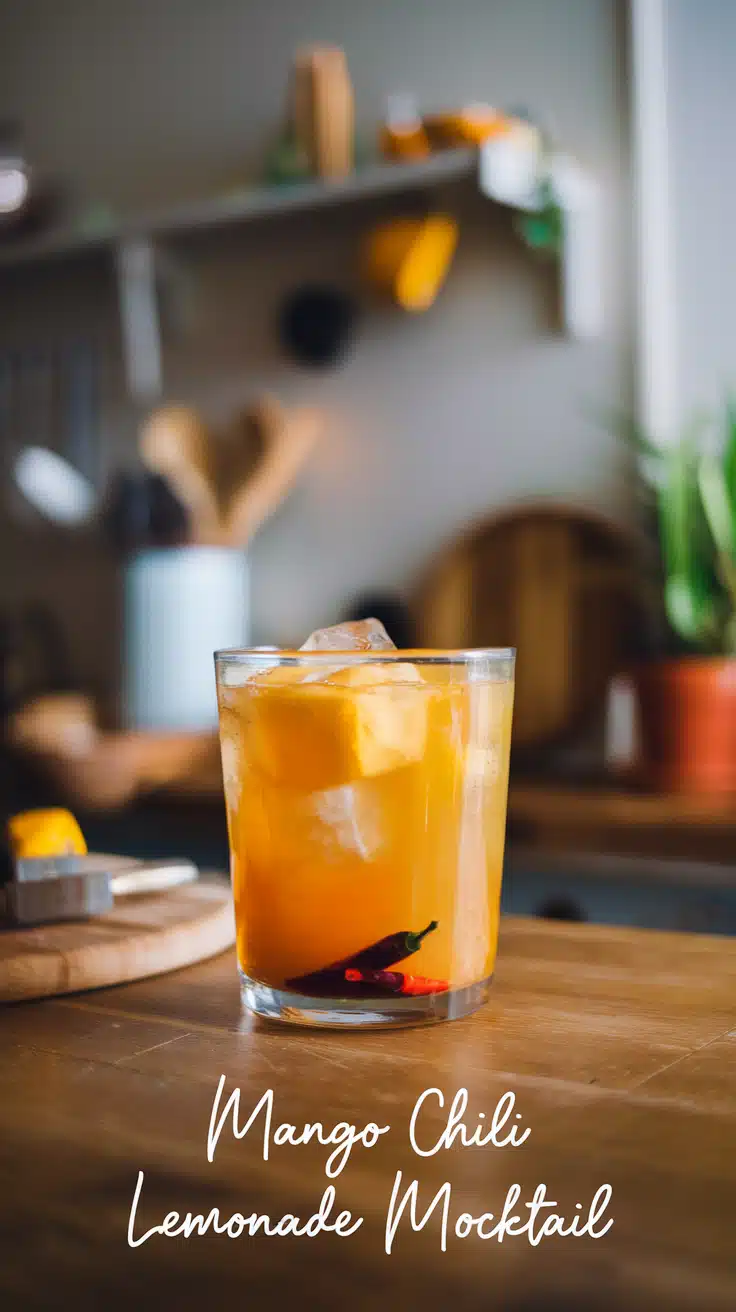 Mango Chili Lemonade Mocktail