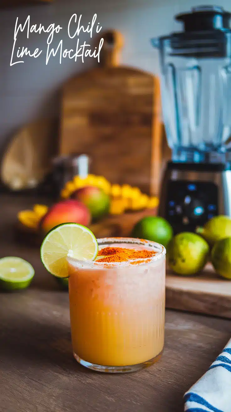Mango Chili Lime Mocktail