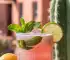 Prickly Pear Citrus Mocktail