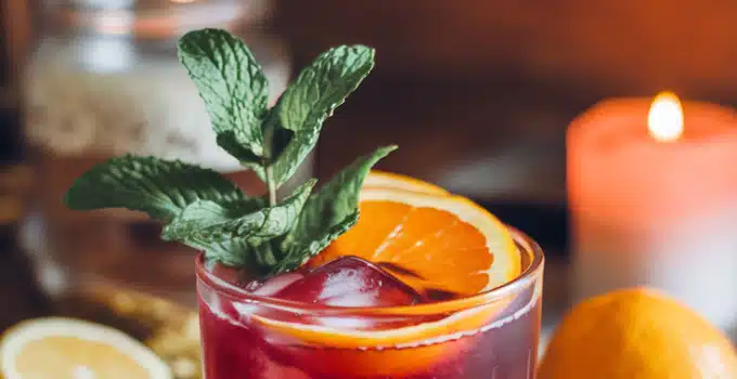 Tart Cherry Citrus Splash Mocktail