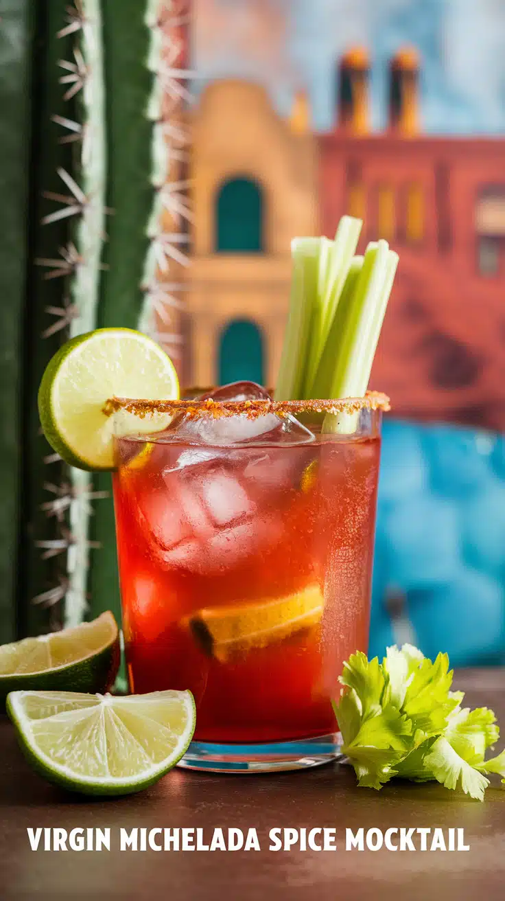 Virgin Michelada Spice Mocktail