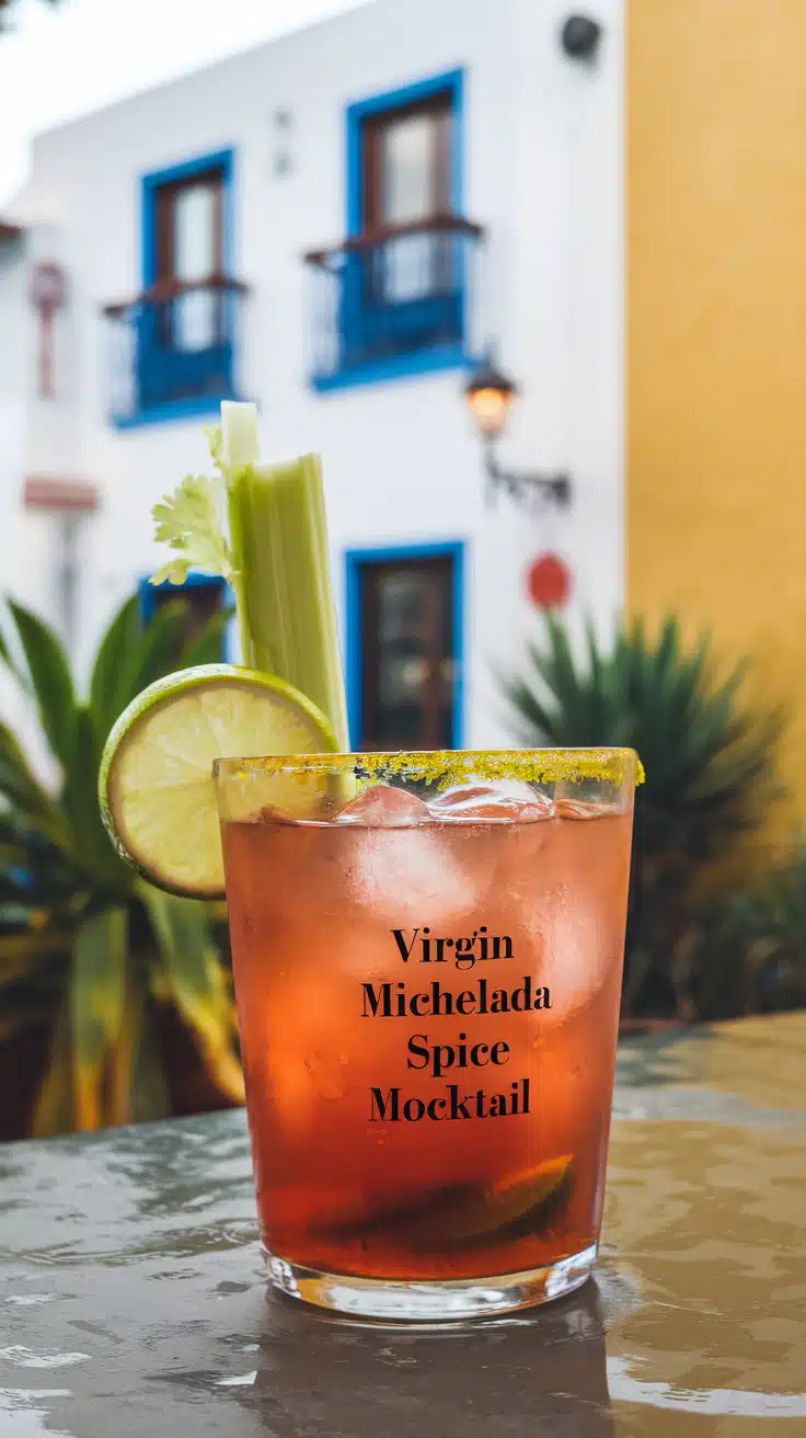 Virgin Michelada Spice Mocktail