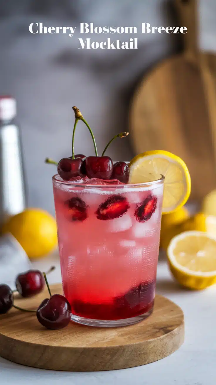 Cherry Blossom Breeze Mocktail
