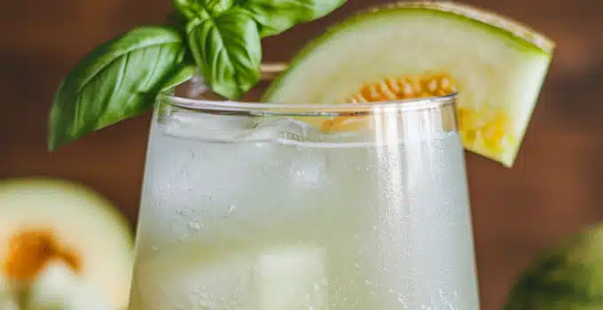 Honeydew Basil Breeze Mocktail