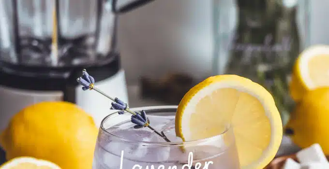 Lavender Lemon Sparkle Mocktail