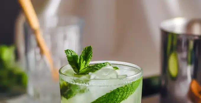 Mint Cucumber Refresher Mocktail