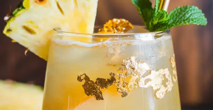 Pineapple Passion Glow Mocktail