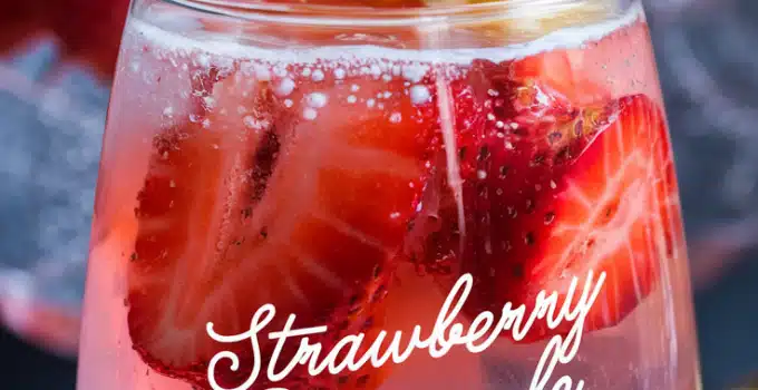 Strawberry Pineapple Fizz Mocktail