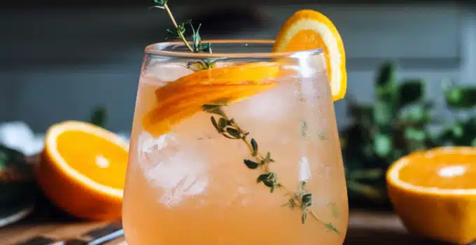 Thyme & Honey Citrus Mocktail