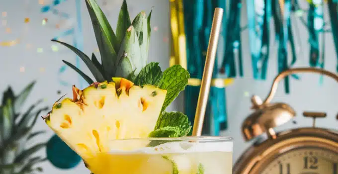 Golden Glow Pineapple Mocktail
