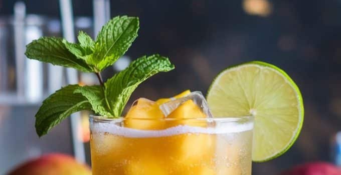 Mango Passion Pop Mocktail