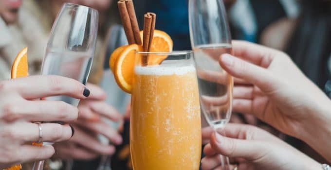 Spiced Orange Toast Mocktail