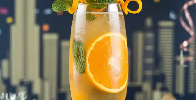 Vanilla Citrus Celebration Mocktail