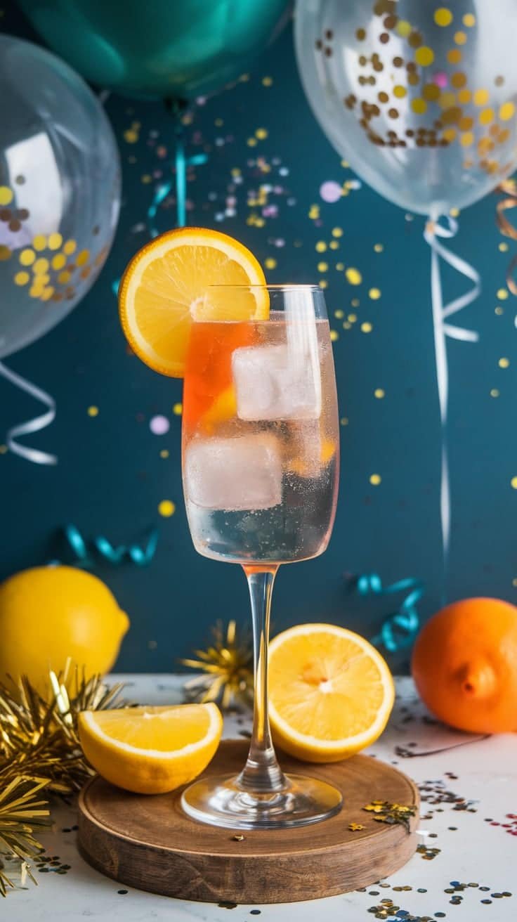 Vanilla Citrus Celebration Mocktail