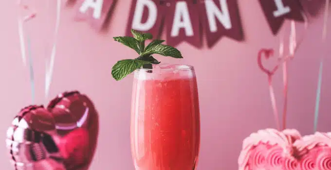 Watermelon Sweetheart Splash Mocktail
