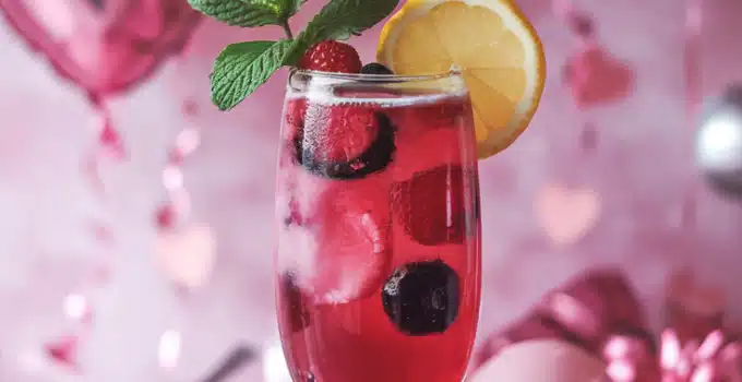 Berry Vanilla Girl Gang Mocktail