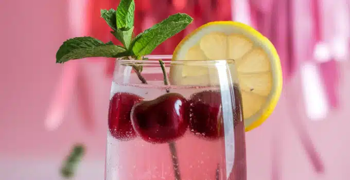 Cherry Blossom Bestie Mocktail