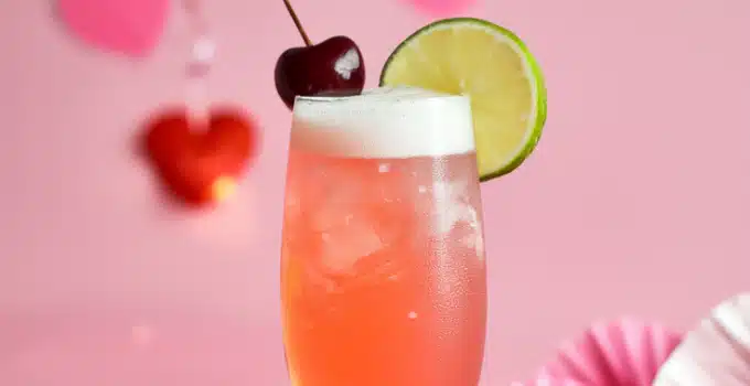 Cupid’s Cherry Lime Mocktail